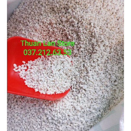 Đá Perlite - Đá Trân Châu Dùng Trộn Giá Thể gói 100g
