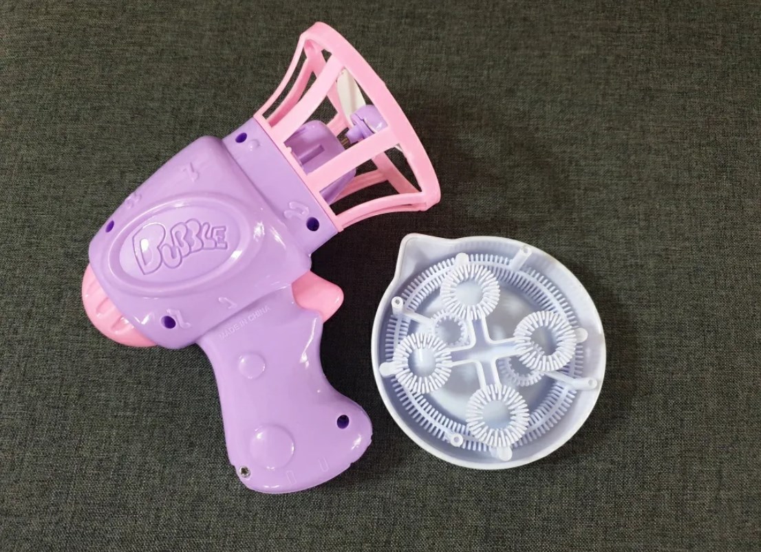 Bubble Blower Fan Machine Toy Kids Soap Bubble Summer Outdoor Toy