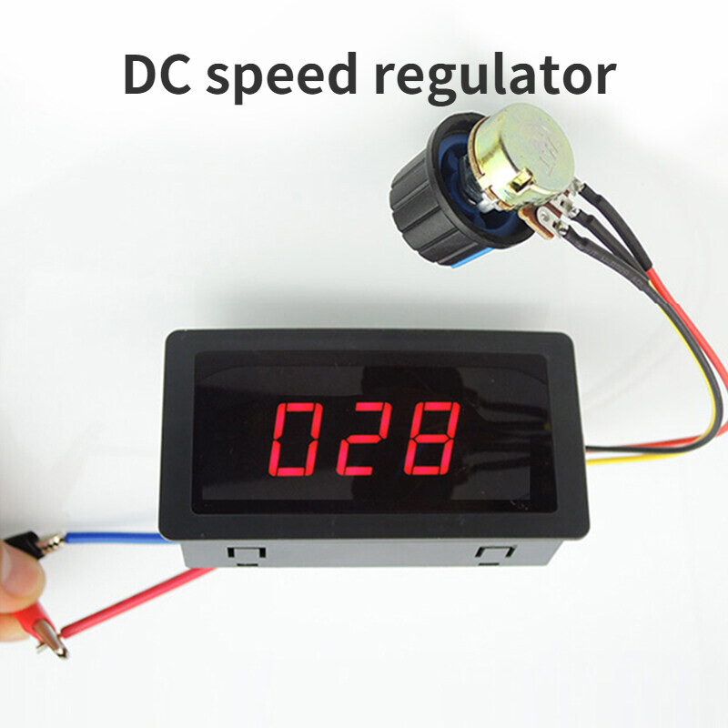 12v 24v 6a 8a 16khz dc 6v-30v pwm dc motor governor adjustable led motor governor fan lamp dimmer control switch