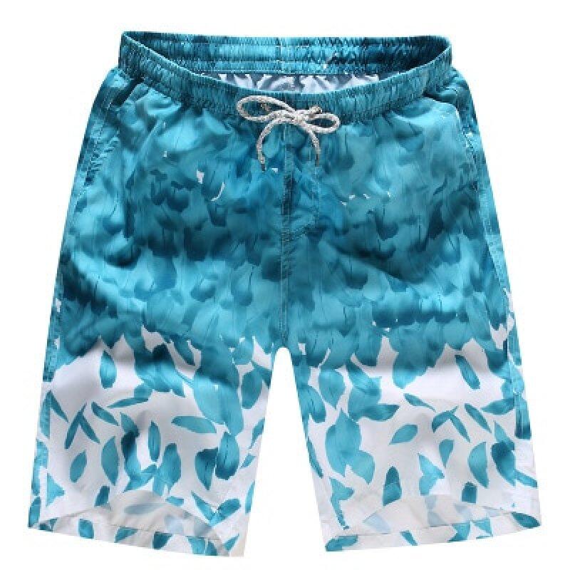 Couple swimsuit sexy womens mens polyester board swim shorts gym sports running surfing swimming boxer beach quick dry swimwear
