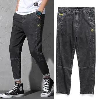 dark grey denim jeans mens