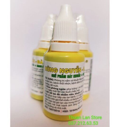 Chế Phẩm Sát Khuẩn Nano Bạc Hùng Nguyễn