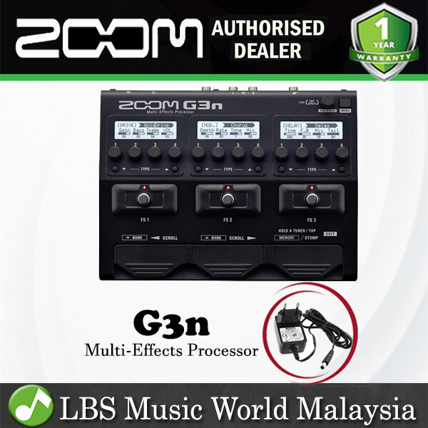 G3n Multi-Effects Processor Zoom G3n Multi Effects Processor