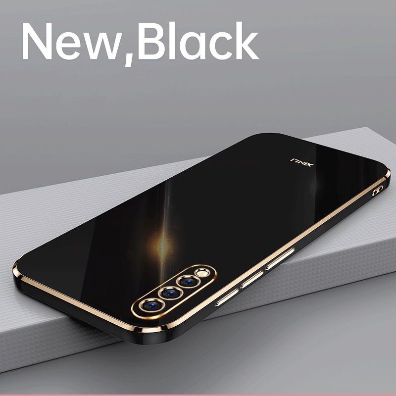 Samsung Galaxy A50 A50S A30S Case Shockproof Soft Silicone Electroplating Back Cover Case Samsung A30S A50S Phone Casing