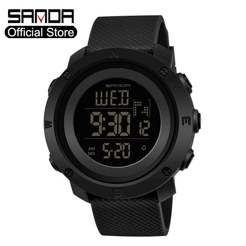 SANDA Men Watches Women Watches Sports Brands Digital Watches LED Men's Watches Women's Watches Luxury Alarm Clock Chronograph Fashion Outdoor Swimming Waterproof Men's Watches Women's Watches