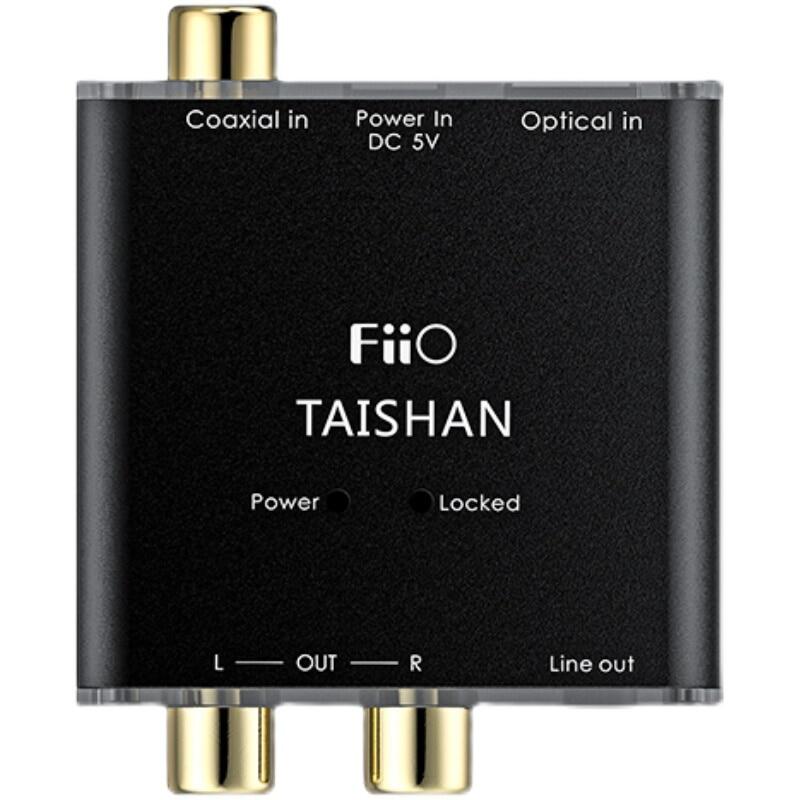 Fiio D03K Digital Audio Decoder MS8416T Receive Chip MS4344 DAC Chip Coaxial Optical Input 192Khz/24Bit RCA/3.5Mm Output