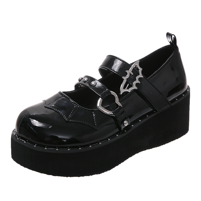 New Lolita Shoes JK Uniform Platform Shoes Japanese School Uniform High