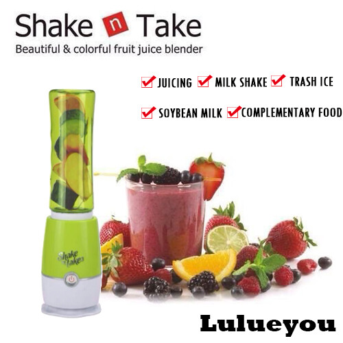 Máy xay sinh tố shake n take 3 juice với 2 chai thể thao
