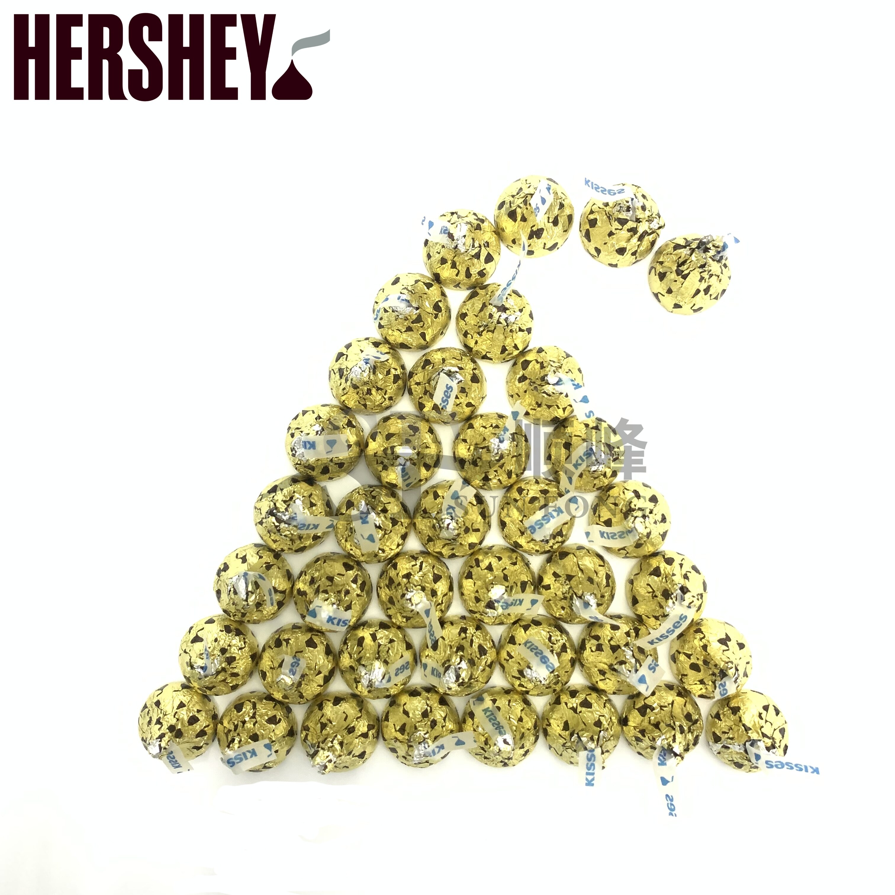 Hershey Kisses Classic Almond Milk Chocolate 1 Bite Halal 1Pc 好时之吻 经典