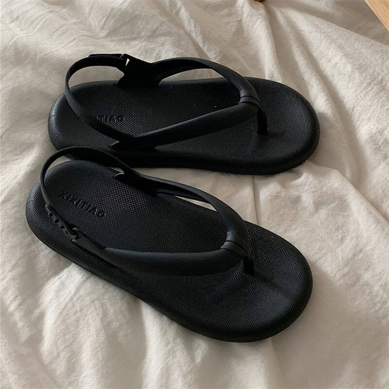 LAL flip flops and slippers for women which is crafted with knit material and with non-slip sole