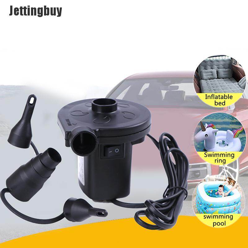 [Jettingbuy] Car Inflatable Air Pump AC 12V For Camping Air Bed Inflate Boat Pump for Blower