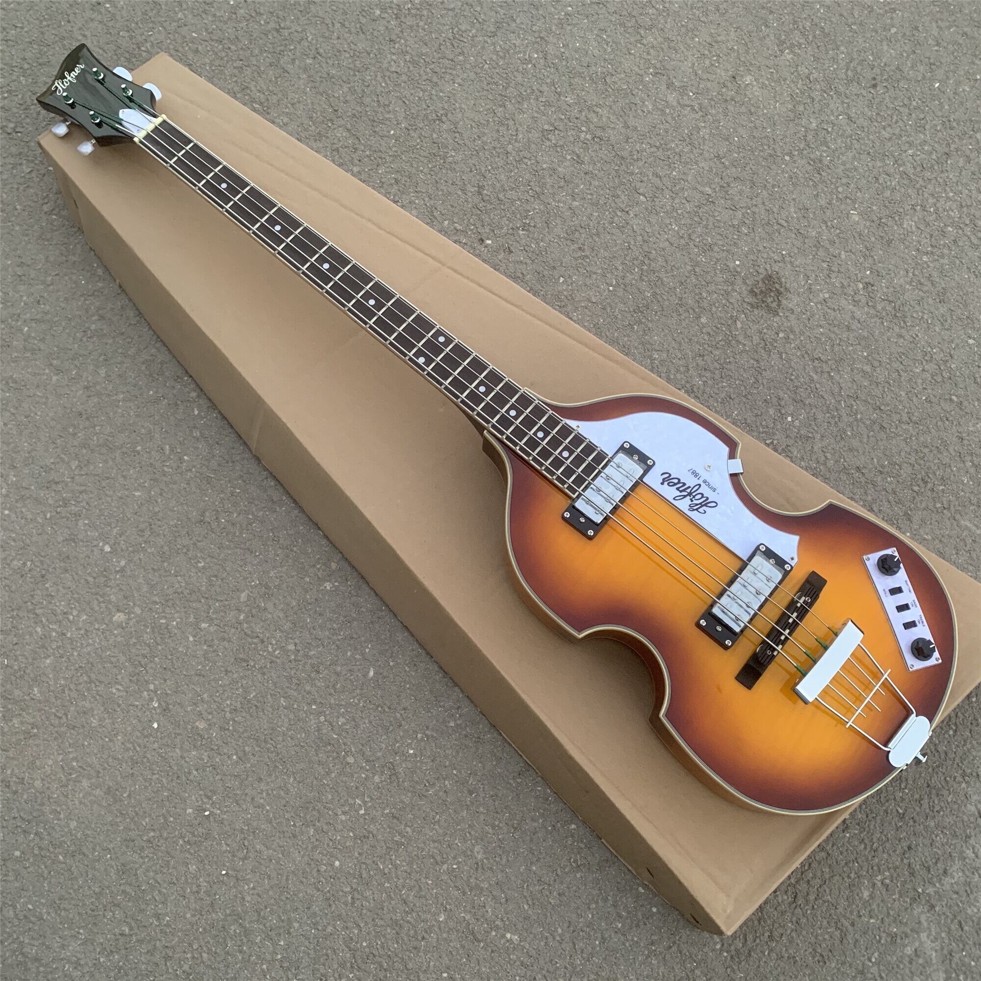 Hofner Violin Bass Jade Tuners Hofner 2 Electric Bass Flame Maple Bass Guitar In Stock Free