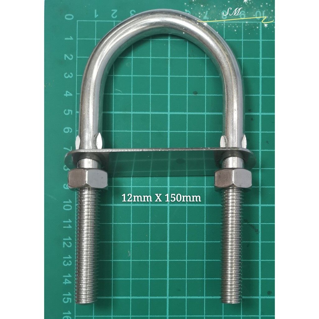 Stainless Steel U Bolt [Ready Stock] Lazada
