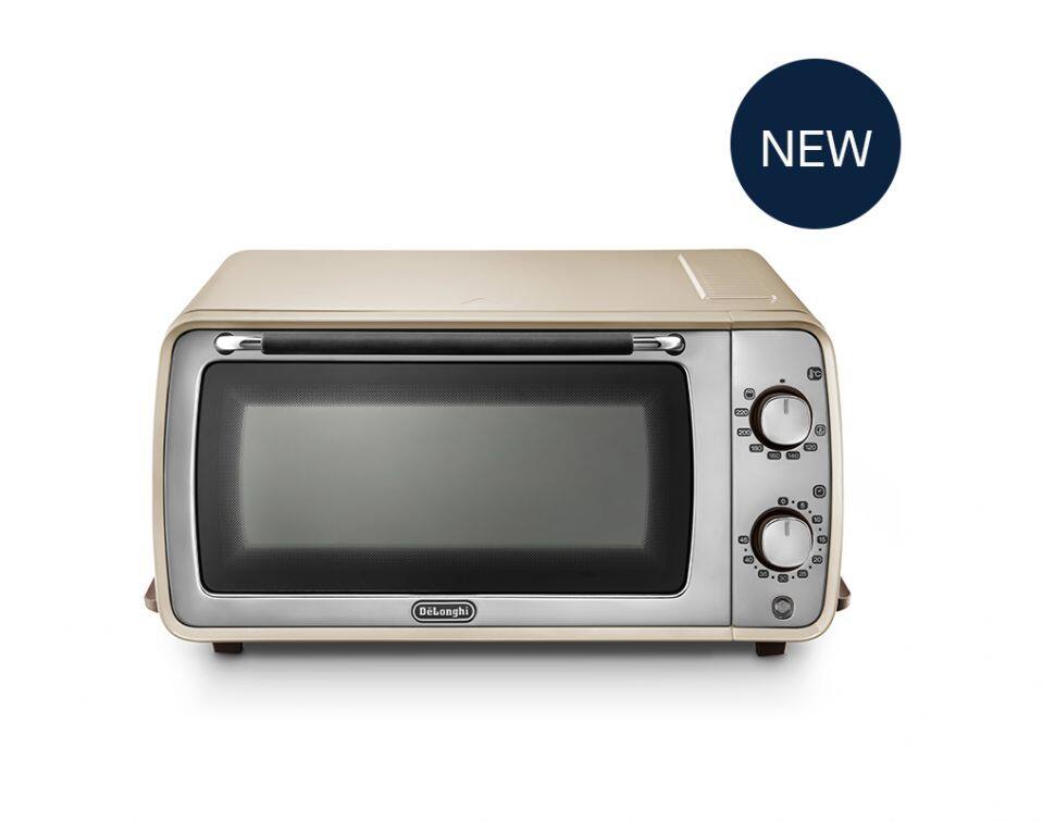 Delonghi Icona Vintage Cream Oven Toaster 9L Electric Ovens Lazada