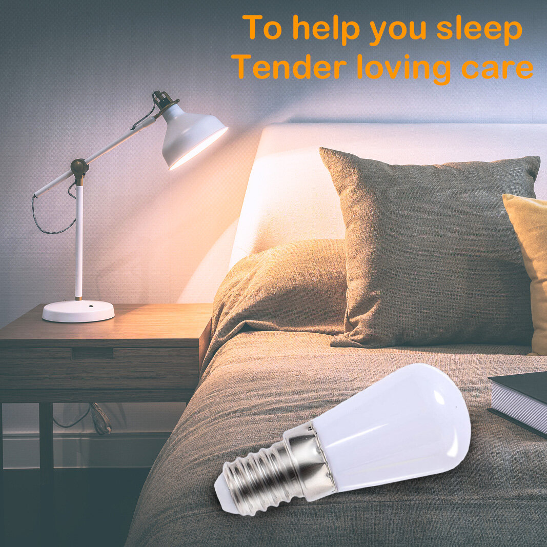 Mini LED Light Bulbs E14 LED 220V Refrigerator Lamp Bulbs Screw Bulb for Refrigerator Display Cabinets