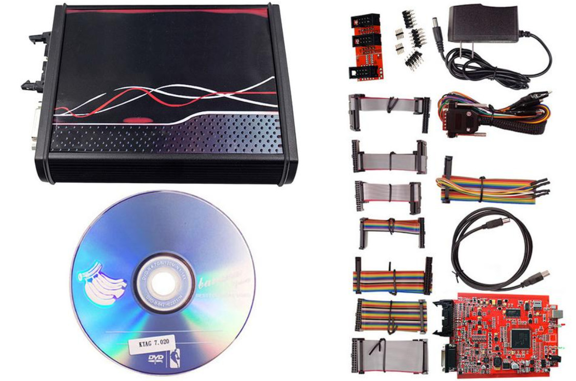 KTAG V7.020 V2.25 Red PCB Red European ECU Programmer Unlimited Points Networkable