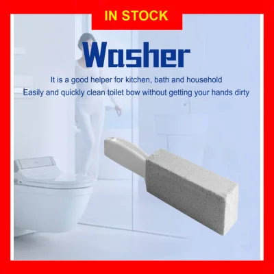 JUALAN HEBAT Toilets Cleaner Stone Natural Pumice Stone Toilets Brush Quick Cleaner