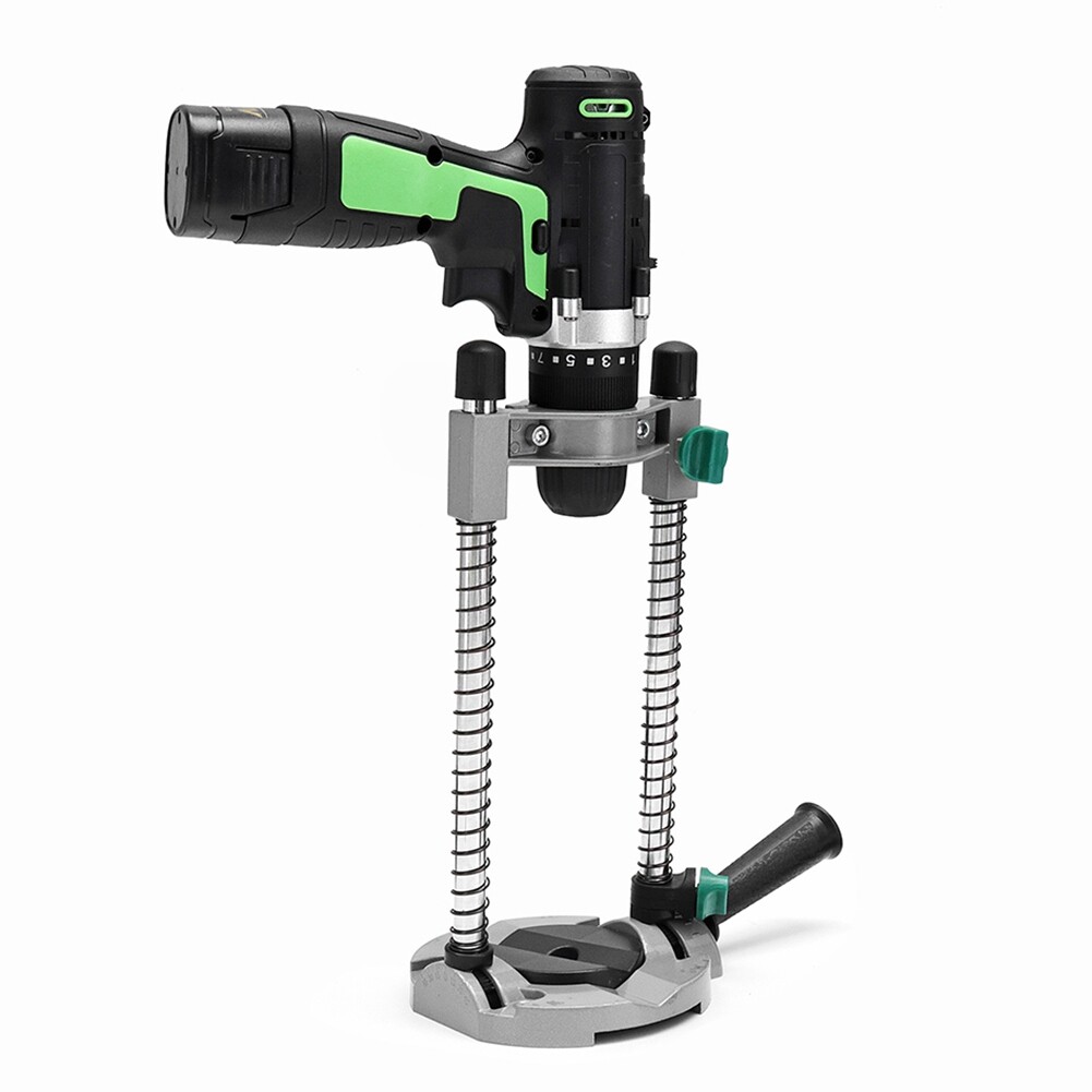 Adjustable Angle Drill Jig Holder Guide Stand Positioning Bracket Rack Shelf
