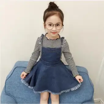 baby girl denim dress