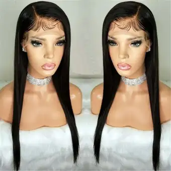 100 Original Ready Stock Brazilian Wig 4 4 Straight Lace Closure