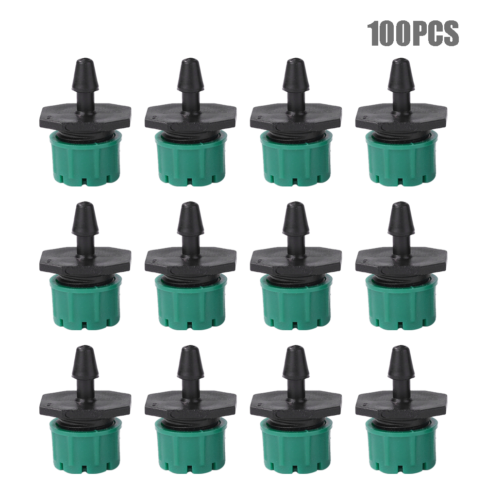 [Chinatera] 100 Chiếc Ống Nhỏ Giọt Nước Có Thể Điều Chỉnh Bộ Đầu Tưới Nhỏ Giọt Ống Tưới Dòng Chảy Siêu Nhỏ Thiết Bị Tưới Cây Trong Chậu Vòi Phun Sương Tưới Tiện Dụng
