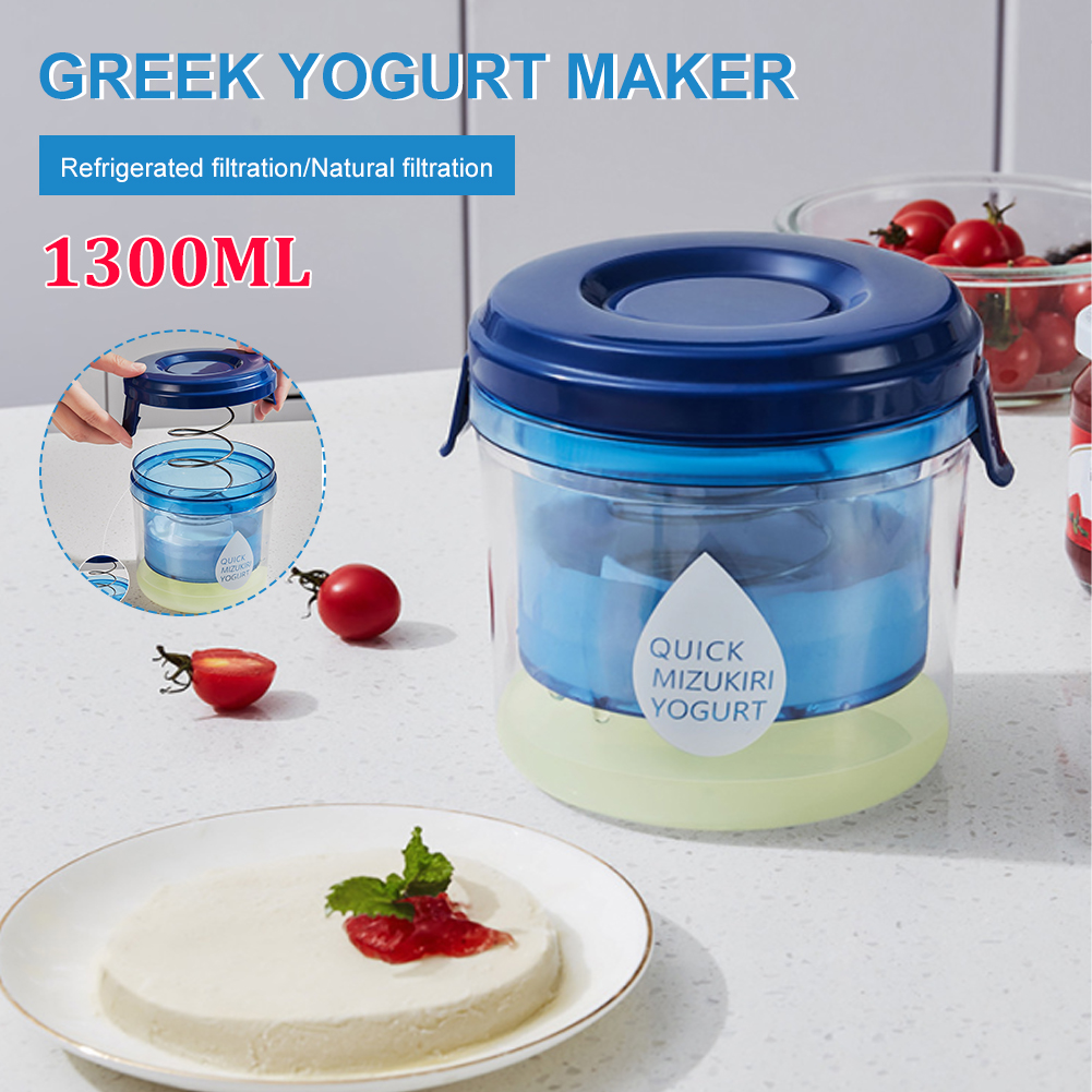 VOVA Greek Yogurt Maker 1300ML Yogurt Filter Reusable UltraFine Mesh