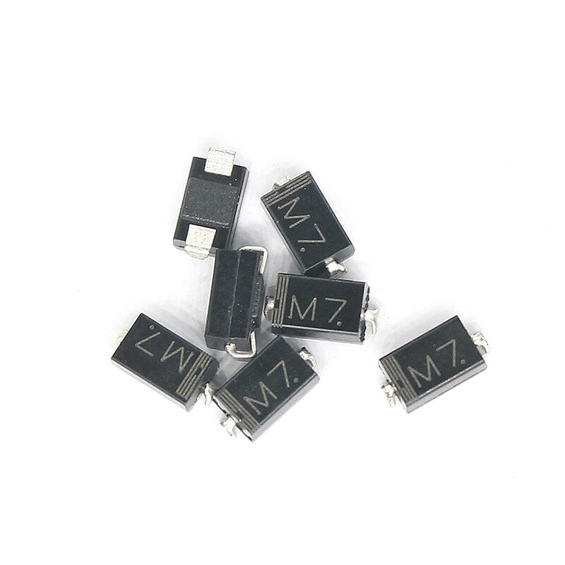 100PCS M7 1N4007 IN4007 SMA Rectifier Diode 1A 1000V