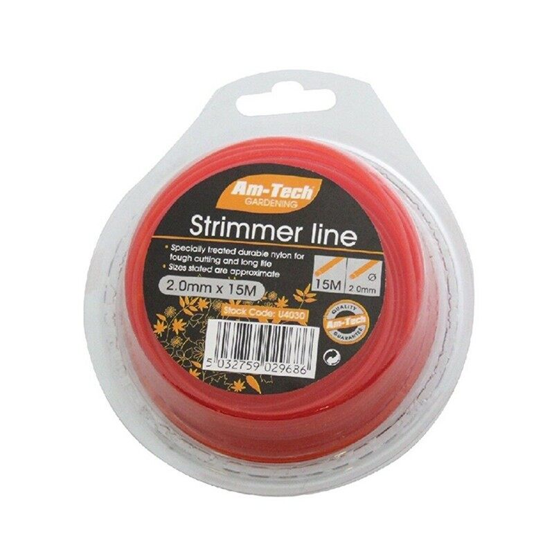 15M * 2Mm Strimmer Line ไนลอนอะไหล่ซ่อมอุปกรณ์เสริมกลางแจ้ง - Home ...