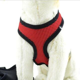 Fashion Dog Vest Soft Air Nylon Mesh Pet Harness Dog Clothes Dog Harness clothes for pet dog thumbnail
