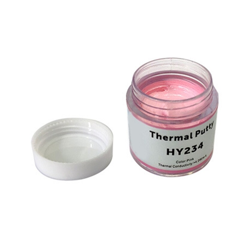 HY234 4.0W Pink Thermal Grease Paste Shape Formable Heatsink Thermal Compound for Computer Chip Chipset CPU GPU Cooler