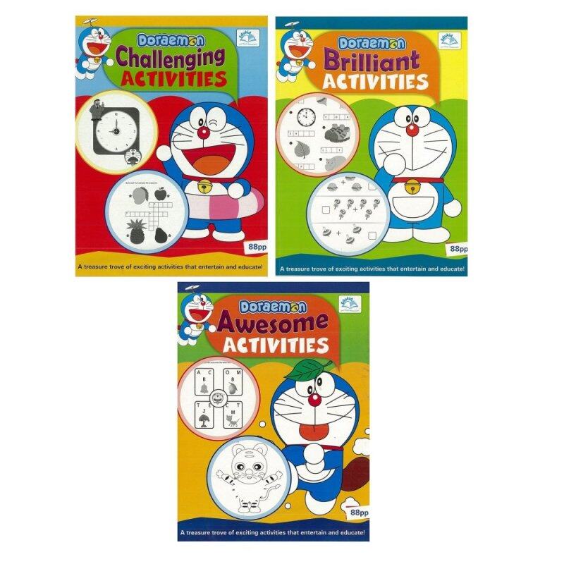 Edukid Publication Doraemon Activities (3 Books) Malaysia