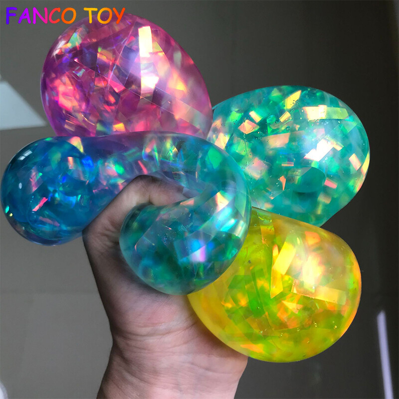 6CM globbles ball sticky 4pcs Sticky Wall Stress squishy toy ceiling orbs ball Relief Squash Decompression toy Target Catch Throw toy for kids 2 – 6 years sale