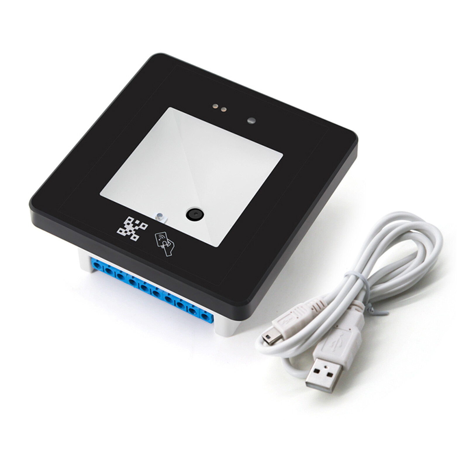 KKmoon Embedded Barcode Scanner Wired Scanning Module RFID Card Reader High Speed Barcode USB Connect for 1D 2D QR Code for Supermarket Warehouse Retail Store Mobile Payment Access Control