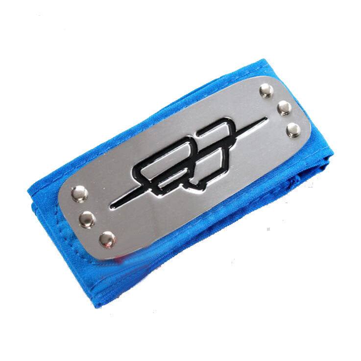 Naruto Head Protector Headgear Headband For Cosplay Itachi Uchiha Sasuke Kakashi Forehead Protective Toys