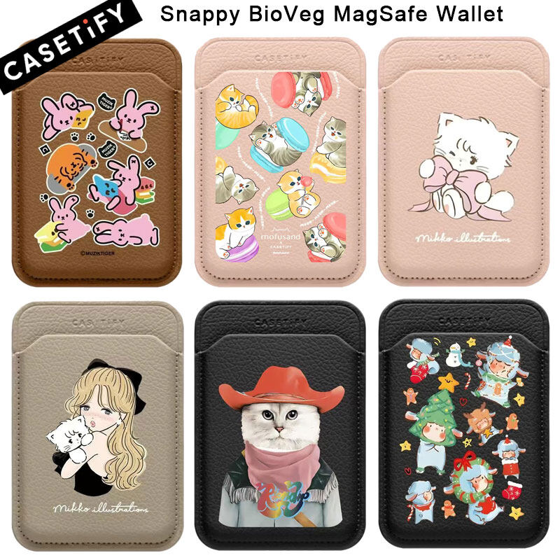 Original mikko illustrations x CASETiFY Snappy BioVeg with Magsafe