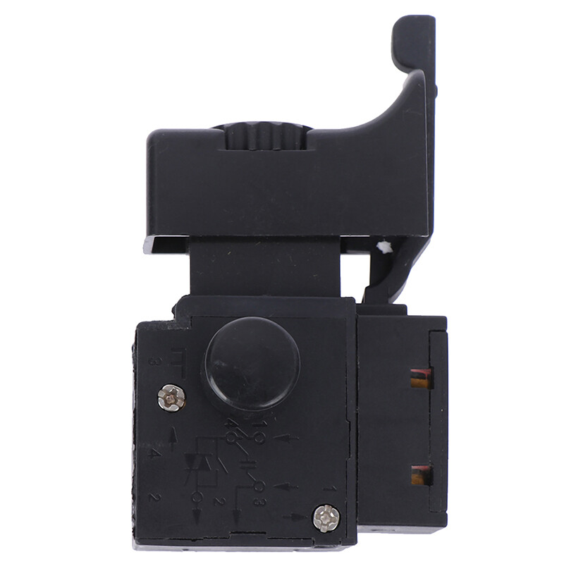 Jettingbuy FA2-6/1BEK black 6a 250v electric drill speed control trigger button switch