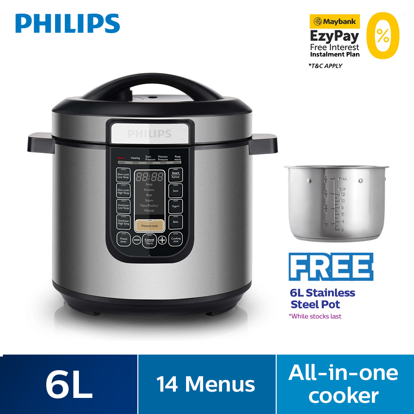 philips pressure cooker cook rice