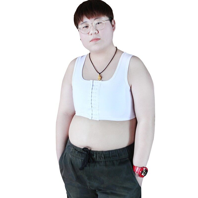 Buckle Breast Binder Non Bandage Crop Top Short Chest Binder Trans Tomboy Vest Plus Size Avaliable Trans Binder Chest Binder