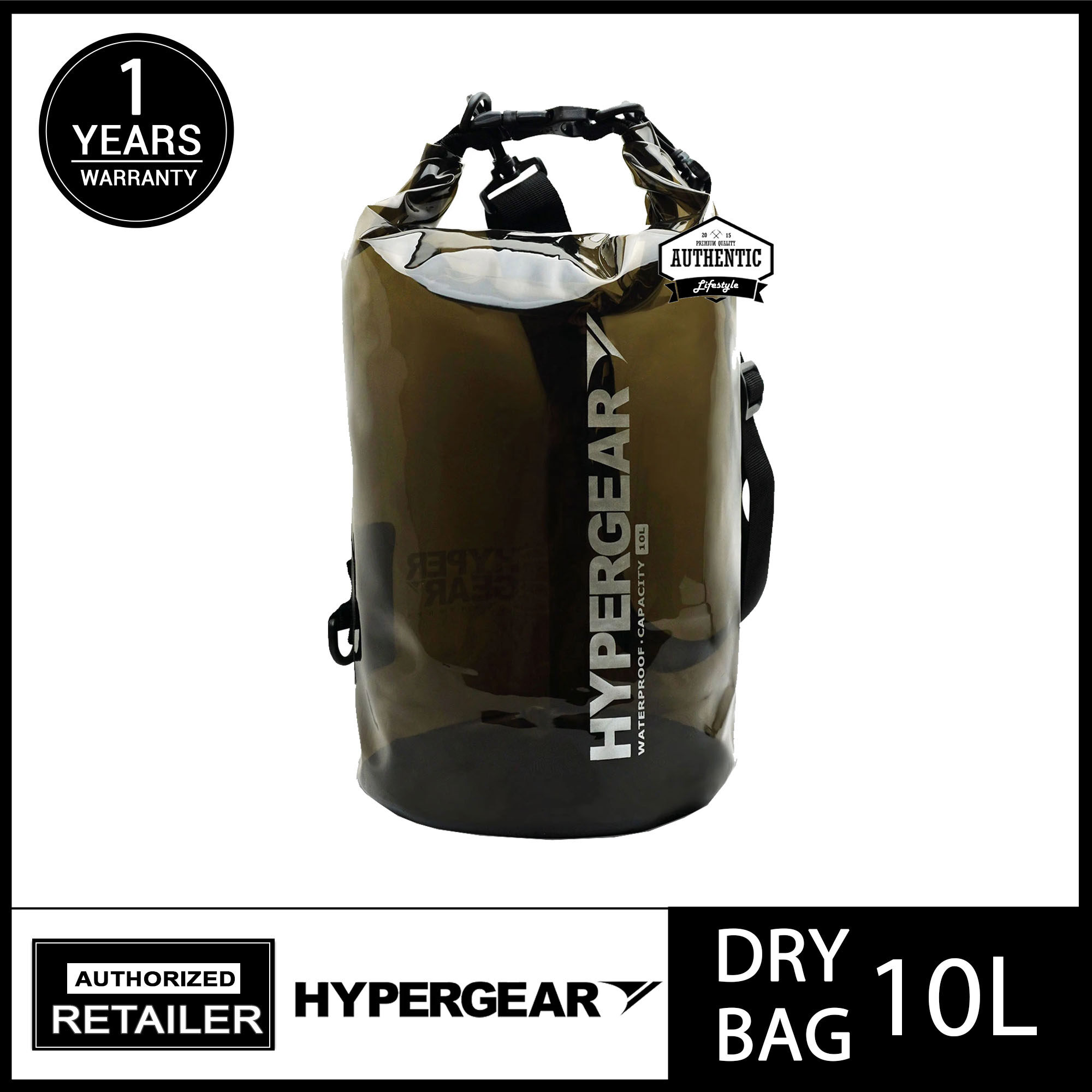 HyperGear 10L Dry Bag IPX6 Waterproof Specification Lazada