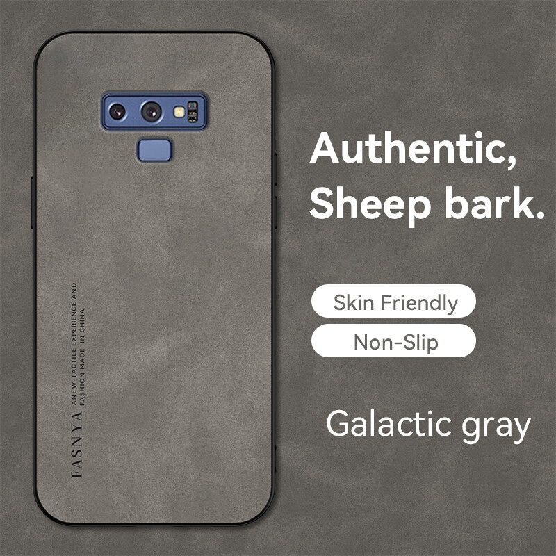 For Samsung Galaxy Note 9 Case Samsung Note9 TPU Soft Shockproof Matte Phone Casing Leather Texture Cover