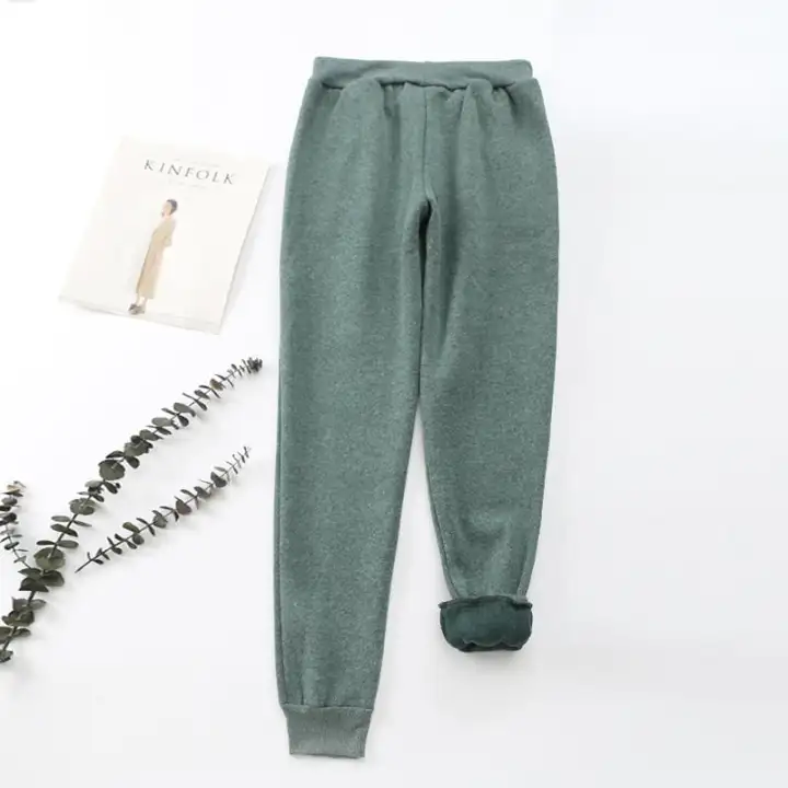 thick fleece sweatpants