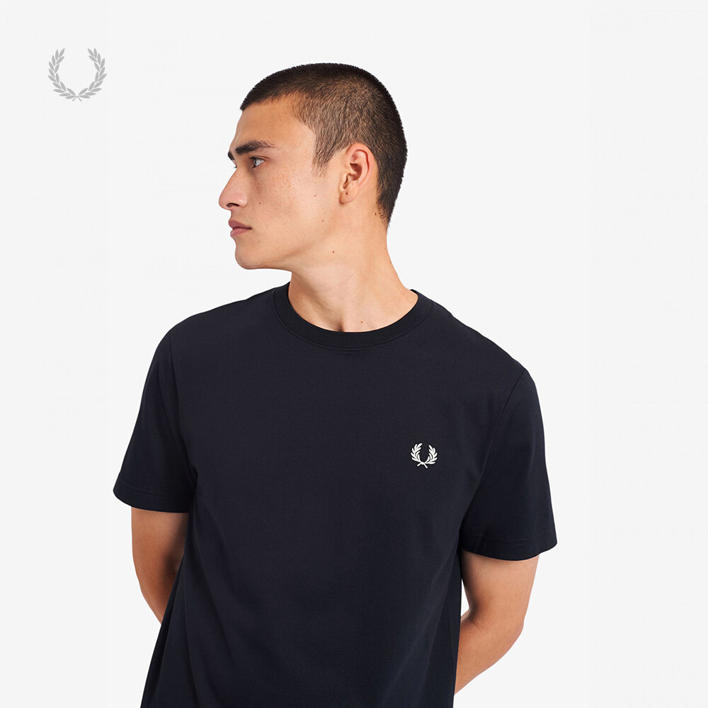 Fred perry round neck t outlet shirt