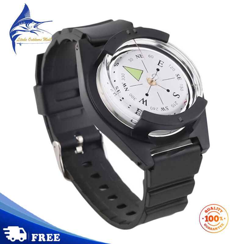 Wrist Type Compass Portable Waterproof High Precision Wrist Watch Compass