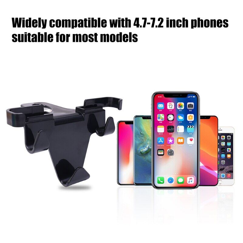 Car New Hook Rear Seat Headrest Hanger Multi-functional Car Mobile Phone Bracket Bag Hook