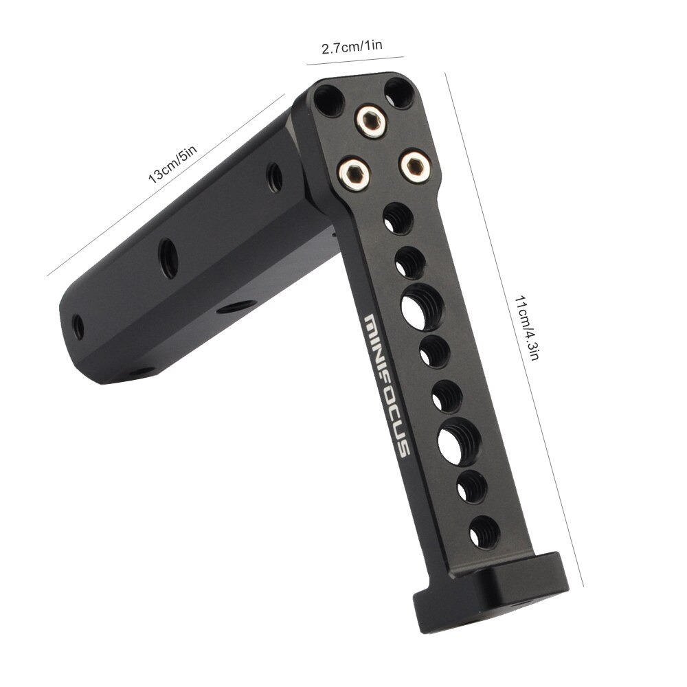【】 Ronin S Tay Cầm RS2 Giá Đỡ Gắn Micro Cầm Tay Mở Rộng Có Lỗ Vít Cho Gimbal Ronin S Ronin-S2 SC RS2