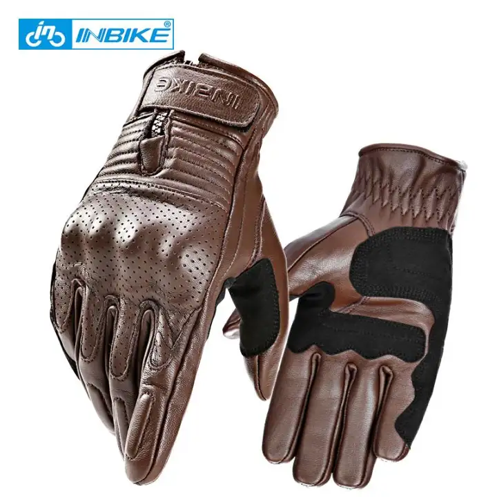 leather motocross gloves