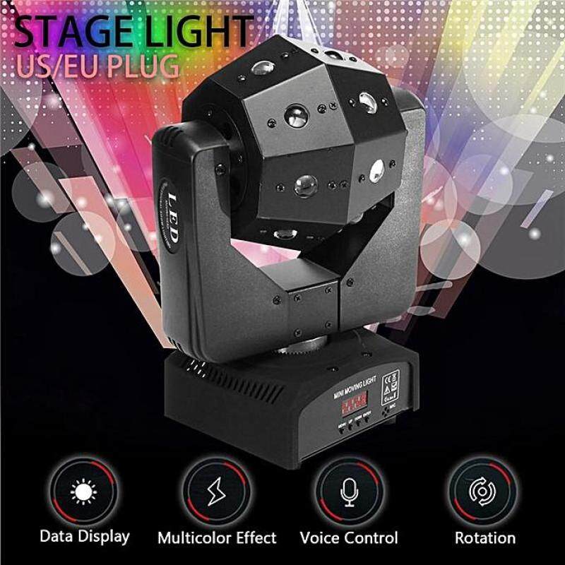 16 LED 4in1 RGBW DMX Moving Head Beam DJ Disco Club Party Stage Lighting Lamp US Plug Malaysia