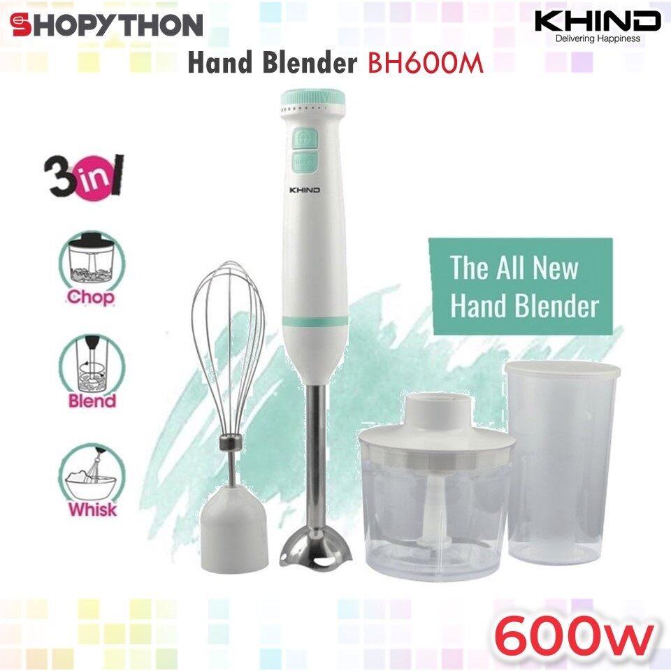 khind 3 in 1 hand blender bh600m