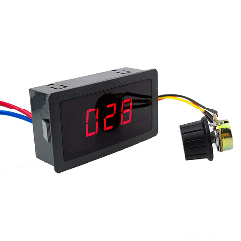 Bộ Điều Khiển Tốc Độ Động Cơ DC 12V 24V 6A 8A DC 6V-30V PWM Bộ Điều Khiển Tốc Độ Động Cơ LED Có Thể Điều Chỉnh Công Tắc Điều Khiển Làm Mờ Đèn Quạt