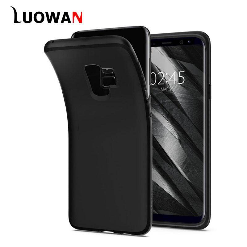 LUOWAN For Samsung Galaxy S9 Case Soft Slim Anti Slip Back TPU Protector Cover